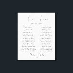 Boda de script de caligrafía vota impresión de lie<br><div class="desc">Diseño moderno y elegante impreso Caligrafía Boda de guiones Vows de tela que se puede personalizar con el texto. Haga clic en el botón "Personalizar" y utilice nuestra herramienta de diseño para modificar esta plantilla. Visita la tienda de Diseño de Arte Gráfico para ver otros productos que coincidan con este...</div>