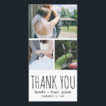 Boda de script de tipografía de agradecimiento por<br><div class="desc">Boda de script de tipografía de agradecimiento por cortesía</div>