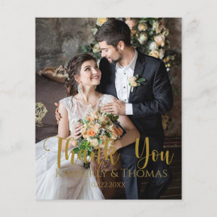 Boda de script simple presupuesto Gracias Cartas V