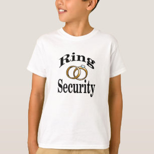 Boda de Seguridad de Anillo Camisa de Niños