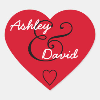 Boda de Sello para sobres rojo V2