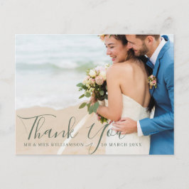 Boda de sobreimpresión de script, tarjeta de foto