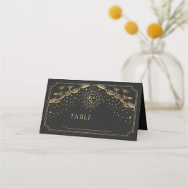 Boda de tarjetas Gold Sun y Moon Tarot