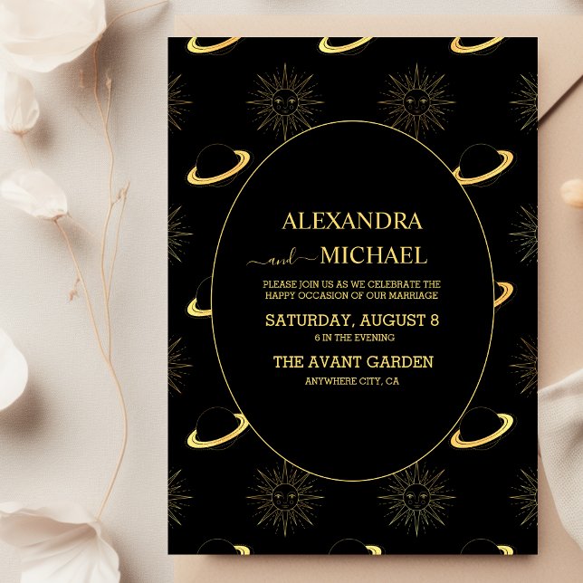 Boda de tarjetas Sun y Moon Tarot (Subido por el creador)