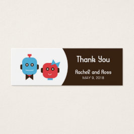 Boda de temas de Robot Cute