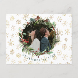 Boda De Temporada De navidades Salven El Anuncio D