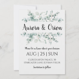 boda de vacaciones de invierno ahorra invitaciones