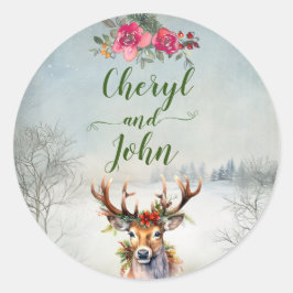 Boda de vacaciones en el Sello para sobres Lodge