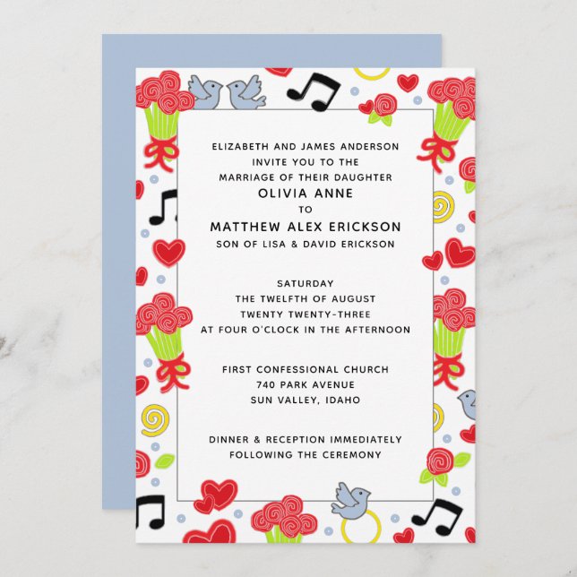 Boda de verano (Anverso / Reverso)