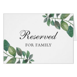 Boda de verano de Woodland. Signo de reserva botán