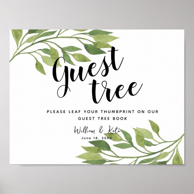 boda de verdor de primavera libro de visitas RÓTUL (Frente)