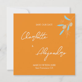 Boda de vibraciones mediterráneas Salven al Naranj