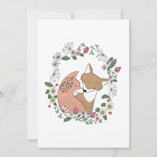 Boda de Woodland de la invitación a matrimonio de 