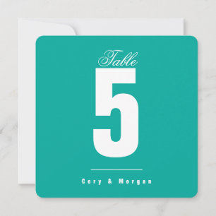 Boda del borde del agua   Sólido  Número de tabla