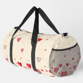 Boda del corazón de Valentines de amor - Bolsa Duf