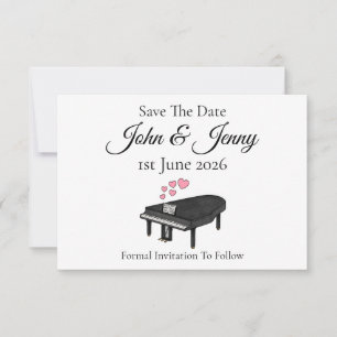 Boda del Gran Pianista Pianista Salvar La Fecha