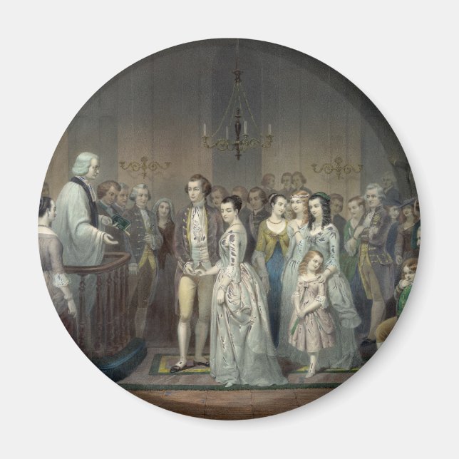 Boda del imán George Washington (Frente)