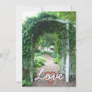Boda del patio trasero - Invitación a la boda