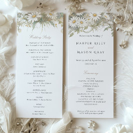 Boda del programa Wild Daisies