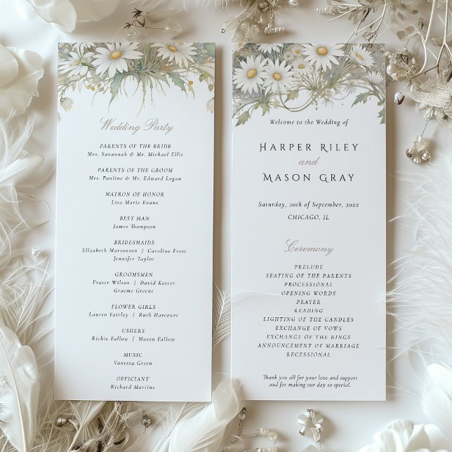 Boda del programa Wild Daisies (Subido por el creador)
