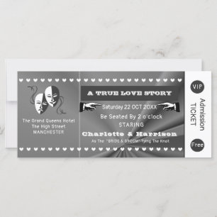 Boda del tema del programa de juegos de teatro