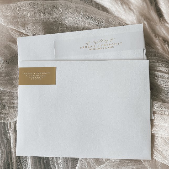 Boda Delicate Gold Calligraphy (Subido por el creador)