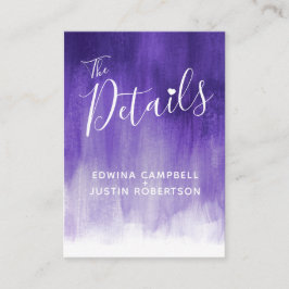 Boda detalles tarjeta de gabinete de arte ultravio