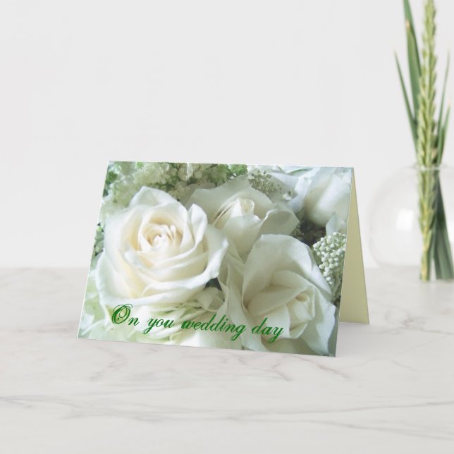 Boda Día de Bendición_ Tarjeta (Anverso)