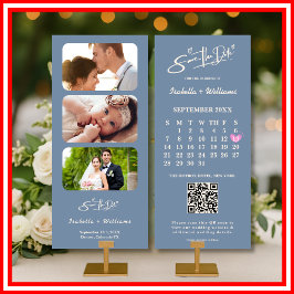 Boda Dusty Blue | Código QR de Foto