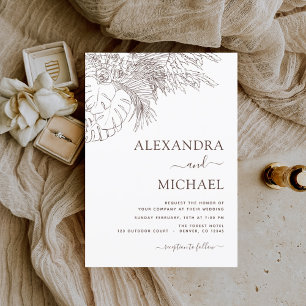 Boda Económica Folleto de Pampas de Terracota
