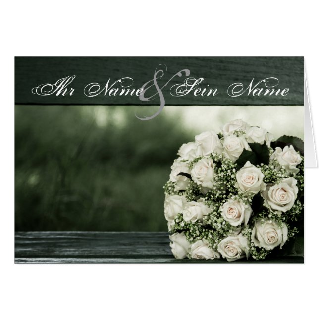 Boda elegante (Anverso (Horizontal))