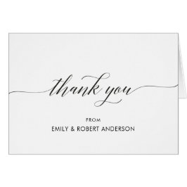 Boda elegante, gracias las tarjetas, moderno,