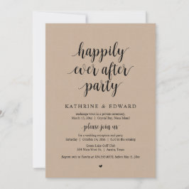 Boda Elopement, Muy Feliz Después De La Invitación