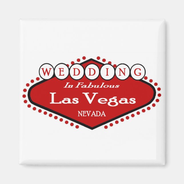 Boda en el imán de Las Vegas (Frente)