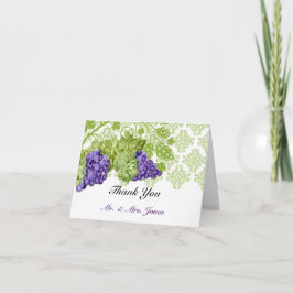 Boda en Grapevine Garden Agradecimiento