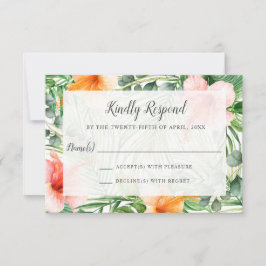 Boda en Paraíso Tropical RSVP