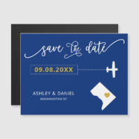 Boda en Washington DC: Guarda la tarjeta de fecha,