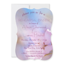 Boda ensayo invitación a cenar personalizado de ce