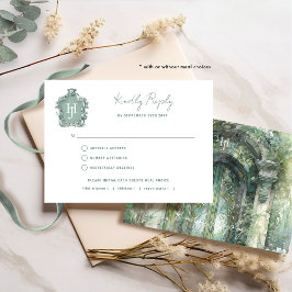 Boda eterno verde con/sin comida RSVP