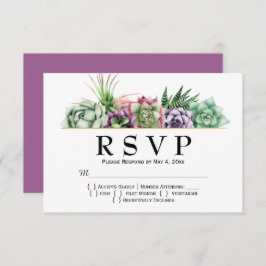 Boda exitosa del desierto RSVP