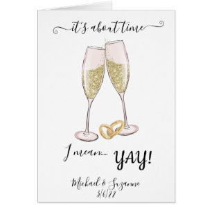 Boda Felicitaciones Humor sobre el tiempo