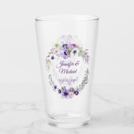 Boda Floral Blanco Purple Lavender Keepsake