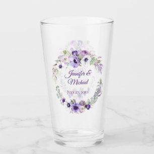 Boda Floral Blanco Purple Lavender Keepsake