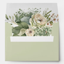 Boda floral de eucalipto verde salvia |