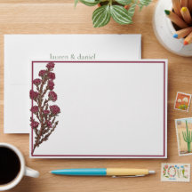 Boda floral rosa Vintage minimalista