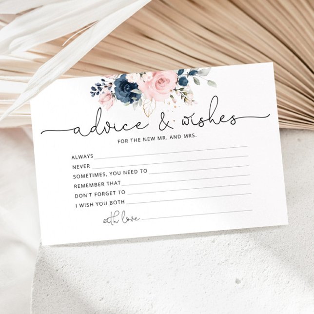Boda floral ruidoso de la marina Consejo y tarjeta (Subido por el creador)