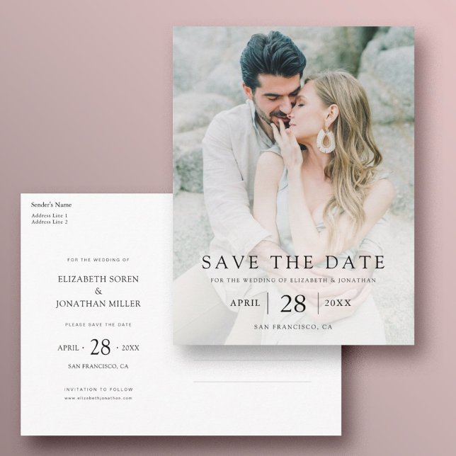 Boda fotográfica Guardar la postal de fecha (Subido por el creador)