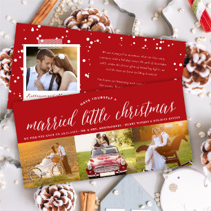Boda fotográfico múltiple de la primera Navidad ca