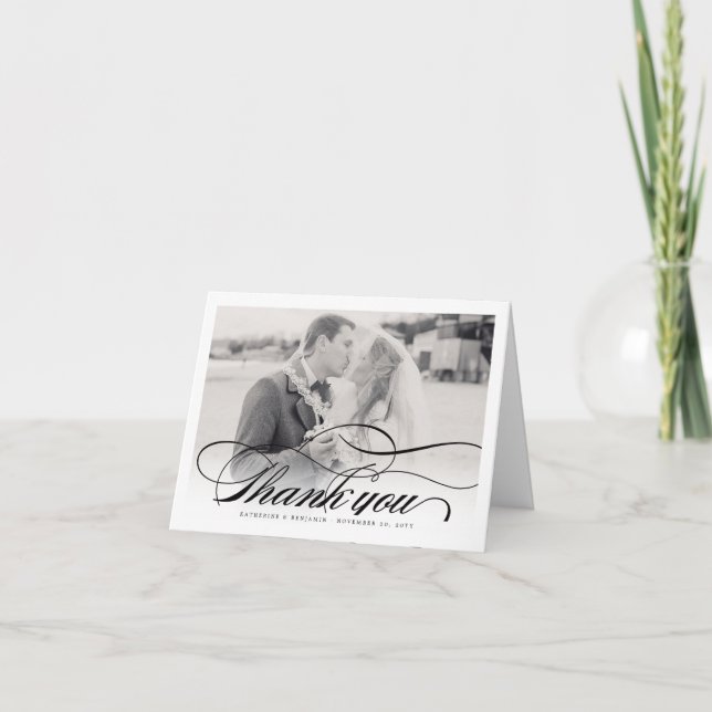 Boda fotográfico romántico clásico (Anverso)