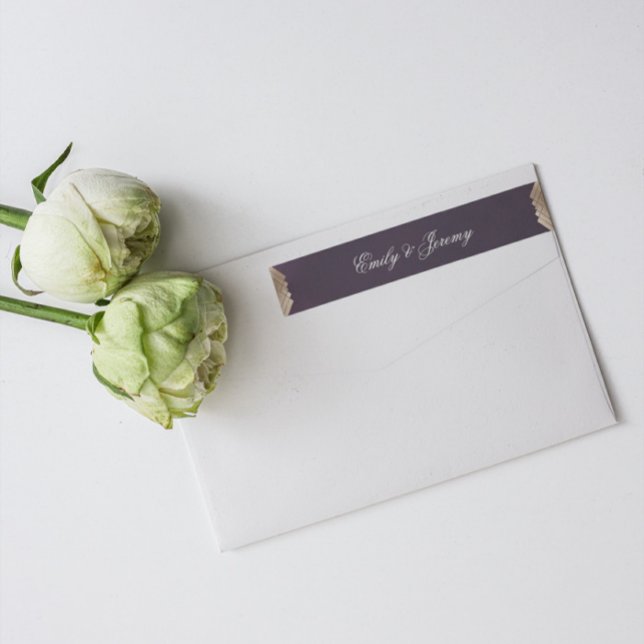 Boda Gatsby Geométrico Purple Gold (Subido por el creador)